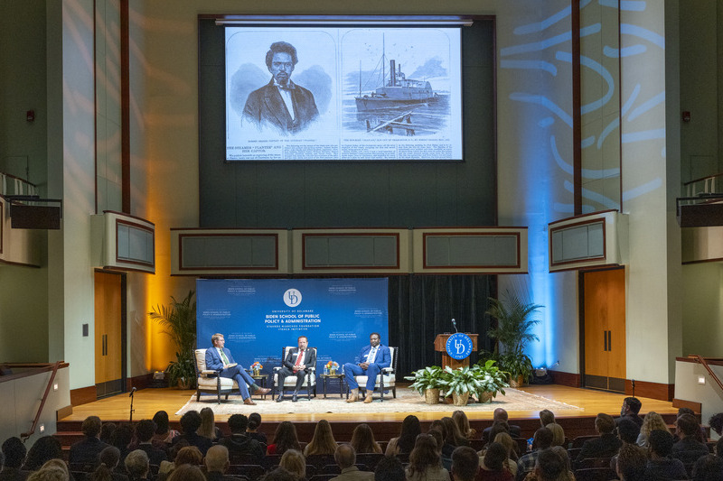 South Carolina State Representatives Brandon L. Cox and Jermaine L. Johnson, the 2025 Biden School of Civility in Public Service Award honorees, were recognized with a special award ceremony on Sept. 9.