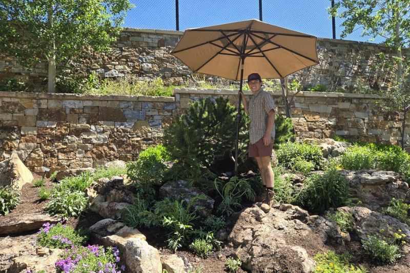 UD junior Jackson Fox spent the summer at Betty Ford Alpine Gardens in Colorado planting, watering and learning how to maintain gardens in a high altitude, alpine environment. UD junior Jackson Fox spent the summer at Betty Ford Alpine Gardens in Colorado planting, watering and learning how to maintain gardens in a high altitude, alpine environment.