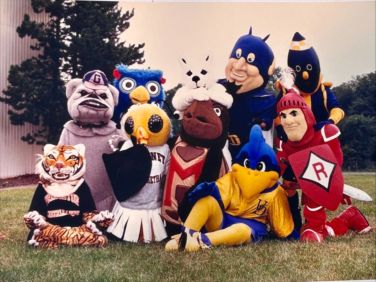 YouDee and other mascots