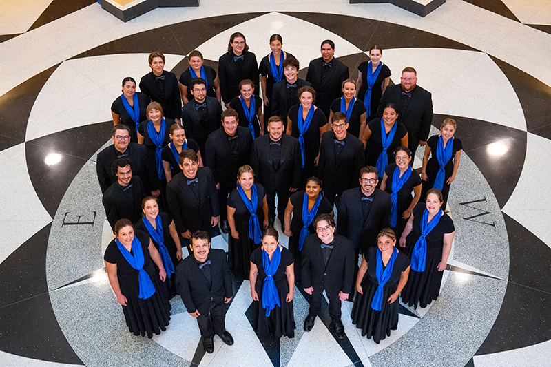 DCS is a unique group composed of current students and alumni of UD’s choral program, a winning combination. 