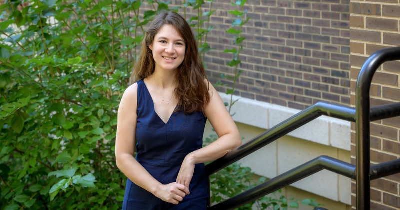 Katherine Poggensee, assistant professor of mechanical engineering at the University of Delaware, has been named John and Patricia Cochran Scholar. 