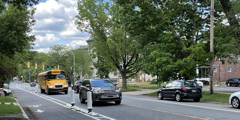 Undertaken by Jefferson Street Center, DelDOT, Urban Bike Project of Wilmington and Living Labs, this project aimed to make Baynard Blvd. safer for bikers and pedestrians. 