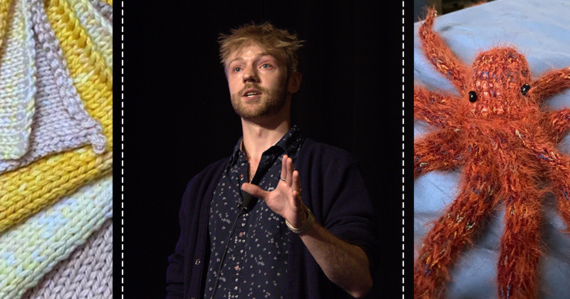 Casey Tyler,  a Ph.D. candidate in fashion and apparel studies, speaks about their research in sustainable garment assembly and design to reduce microfiber pollution. 