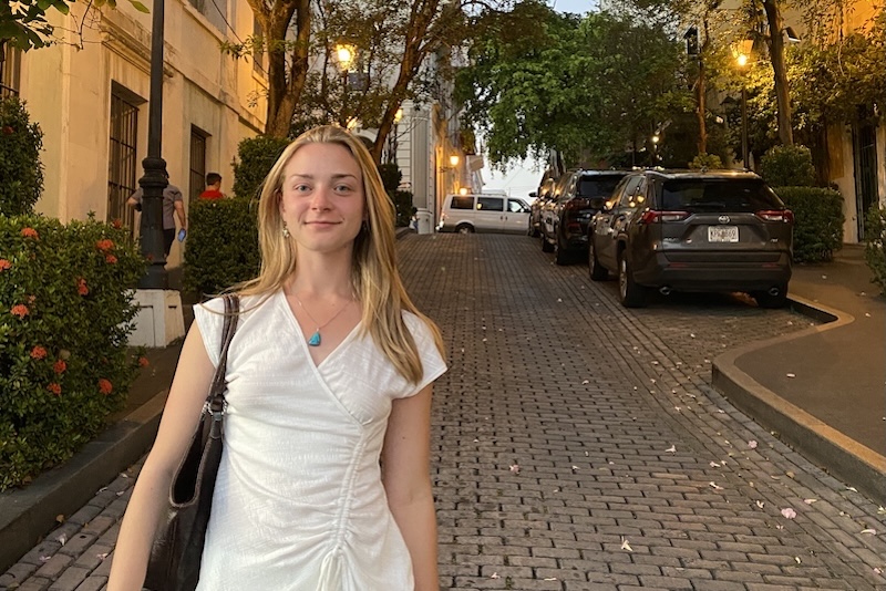 Caroline Keller is looking forward to expanding her Hindi language skills at one of India’s historic cultural centers, the American Institute of Indian Studies in Jaipur, India, thanks to being named a 2026 Critical Language Scholar.