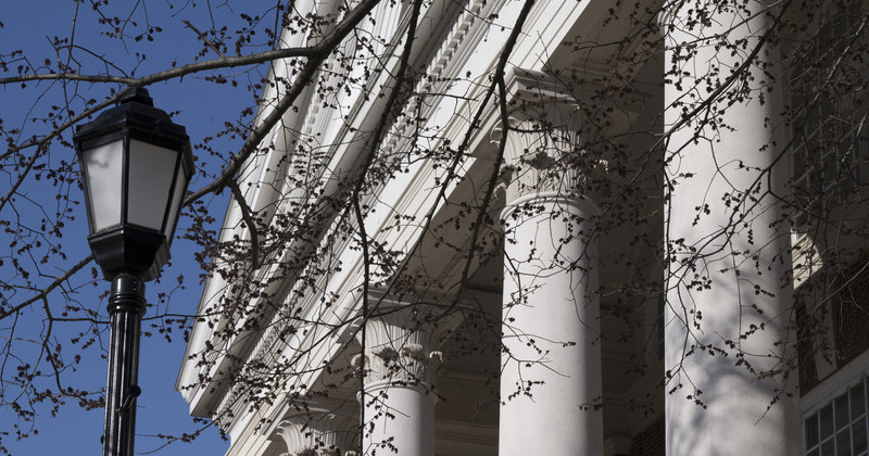 Campus in spring