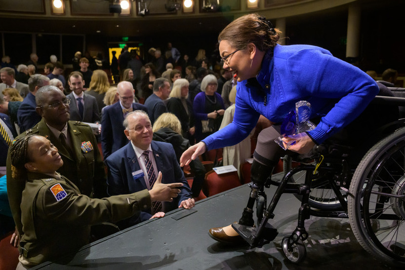 An Iraq War Veteran, Sen. Duckworth was one of the first Army women to fly combat missions during Operation Iraqi Freedom.