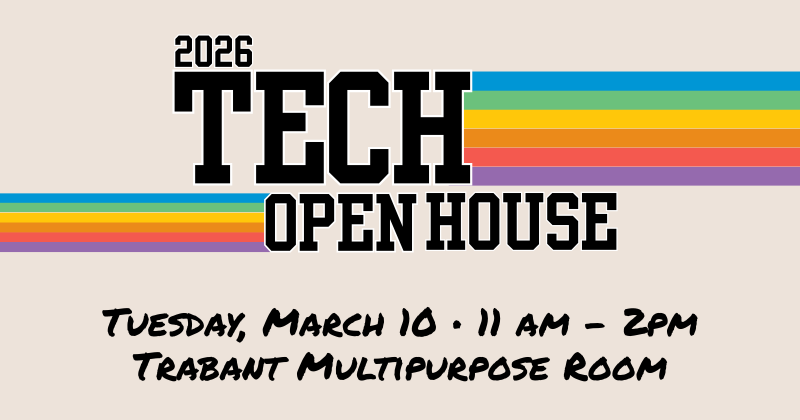 UD Tech Open House March 10 2026