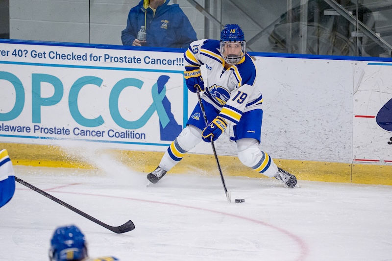 “I thought I would get homesick, but I don’t,” said Katlynn Charlton, a freshman forward from Ontario. “This school, this team, the coaches — it feels like home.” 