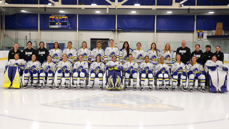 “We have such a special bond,” said Billi Roman, third from left on the bottom row, about her teammates. “We share the same drive to build this program from the ground up, and that’s made for an incredible culture.” 