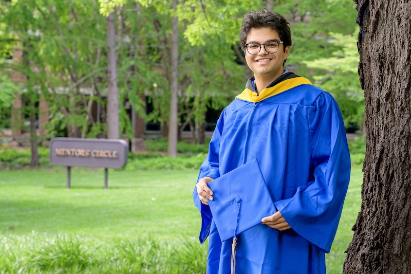 Mikul Duggal named 2026 High Index Senior with 190 credits. The award recognizes the graduating senior with the highest combined GPA and credit hours.