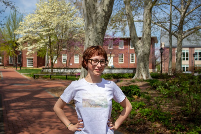 Liubov Kalugina, the first place winner in the undergraduate student category of the International Student Essay Contest, wrote about her experience leaving Russia to move to the United States. The International Student Essay Contest gives students from other countries a chance to share their stories.