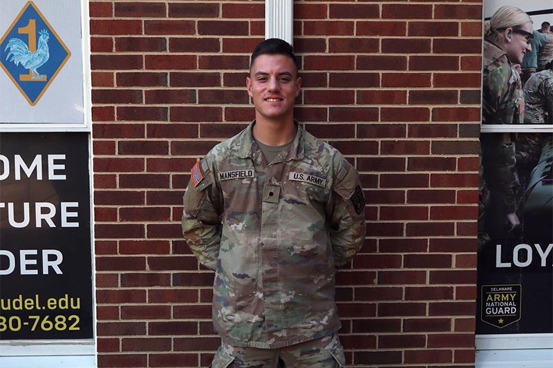 University of Delaware senior James Mansfield, a cognitive science major and Army ROTC cadet, received a nationally competitive Boren Fellowship to study Spanish in Panama.