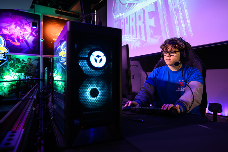 Aedin McKenna has several pathways open as a double major in game studies and esports and psychology. 