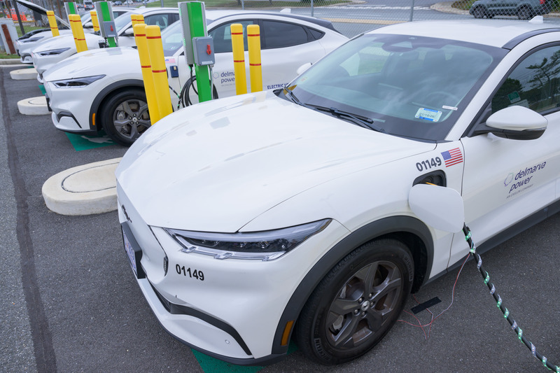 V2G charging on electric car