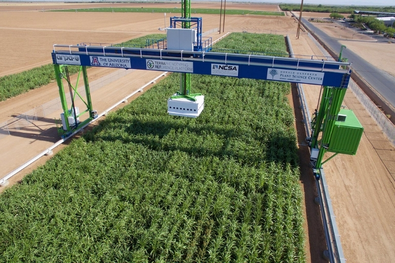 The world’s largest agricultural robot is a reference field-phenotyping platform that generates high-quality open-source datasets
