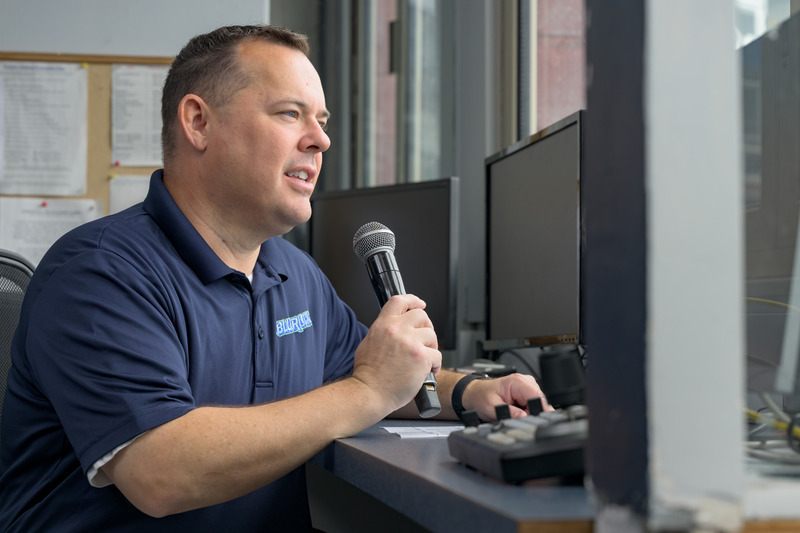 Linton has served as the PA announcer for the UD basketball team for 26 years and the UD football team for 24 years. He also serves as the PA announcer for the Blue Rocks, a role he’s held since 2005. 