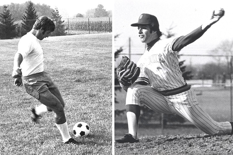 Dave Ferrell was a two-time All-American and team captain on the UD men’s soccer team.