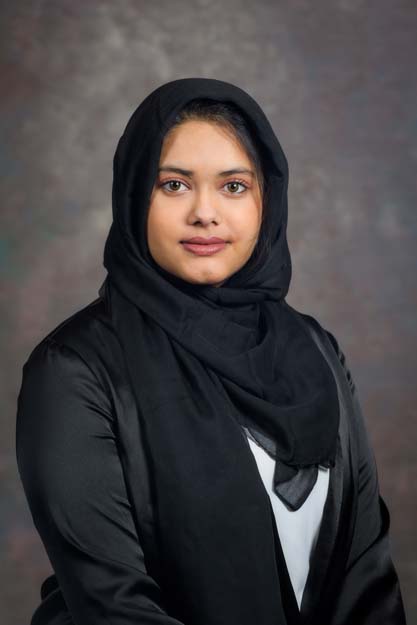 Portrait of Hafsah Mansoori