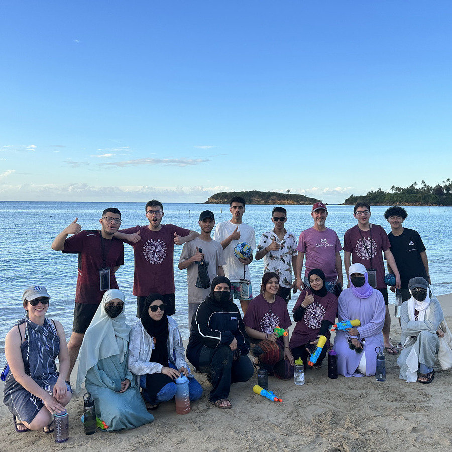 Students during a summer study abroad