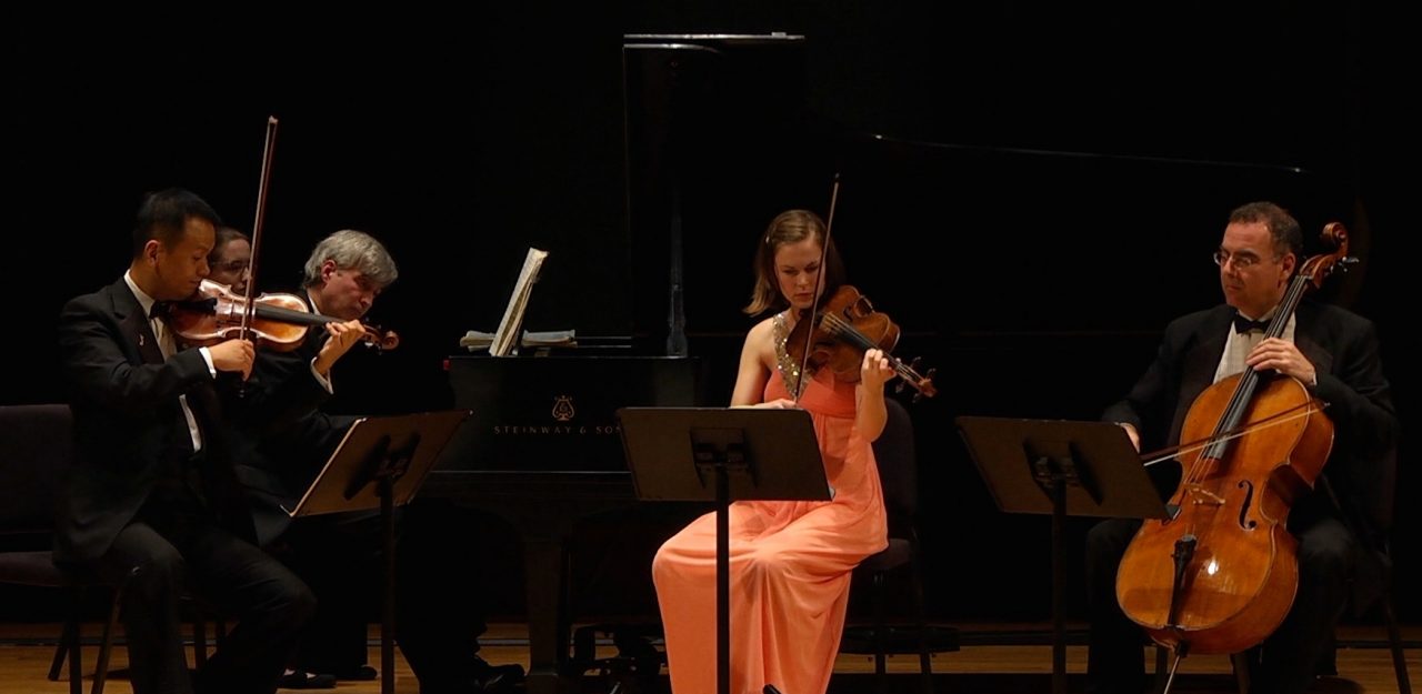 Master Players Concert Series with their string instruments