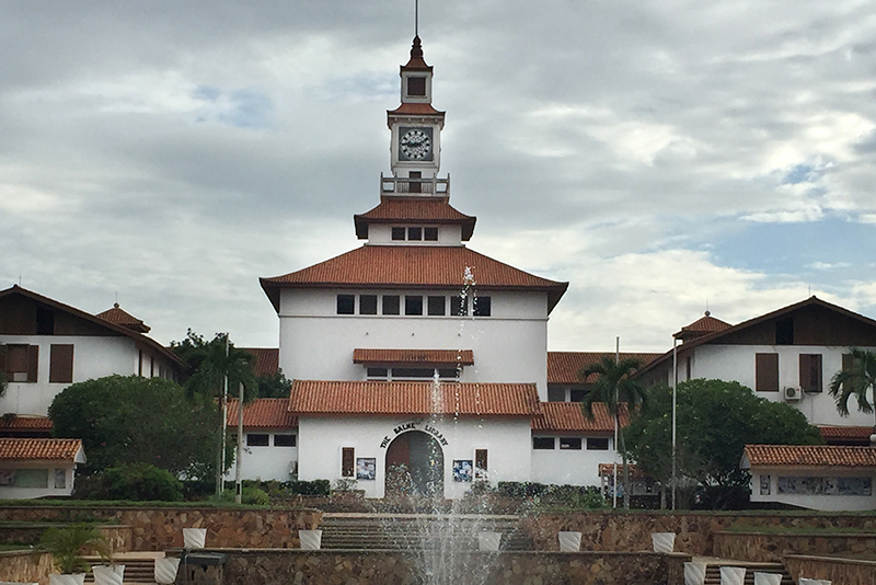 Balme Library in Ghana, Africa