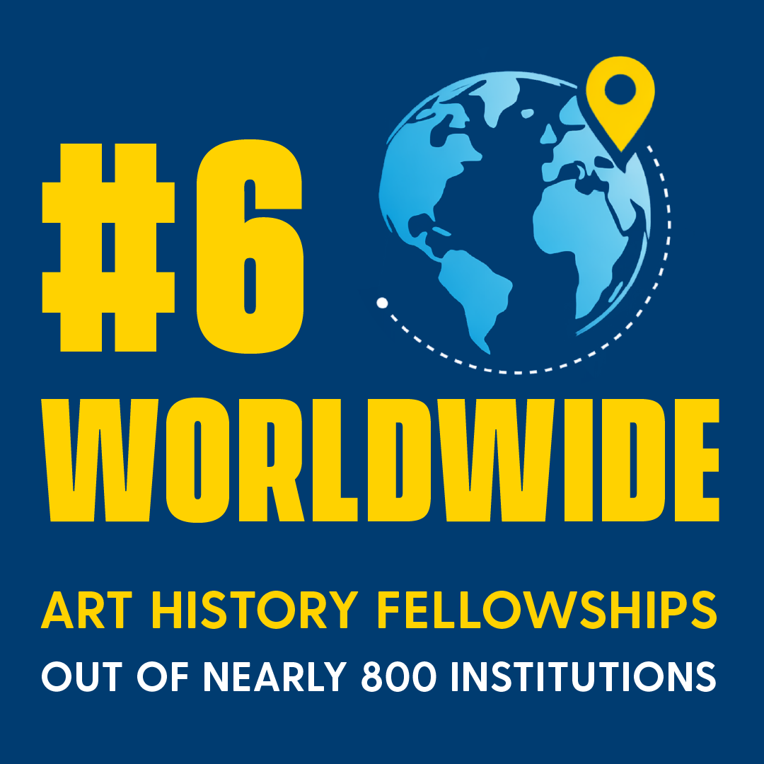 Number 6 worldwide in art history fellowships