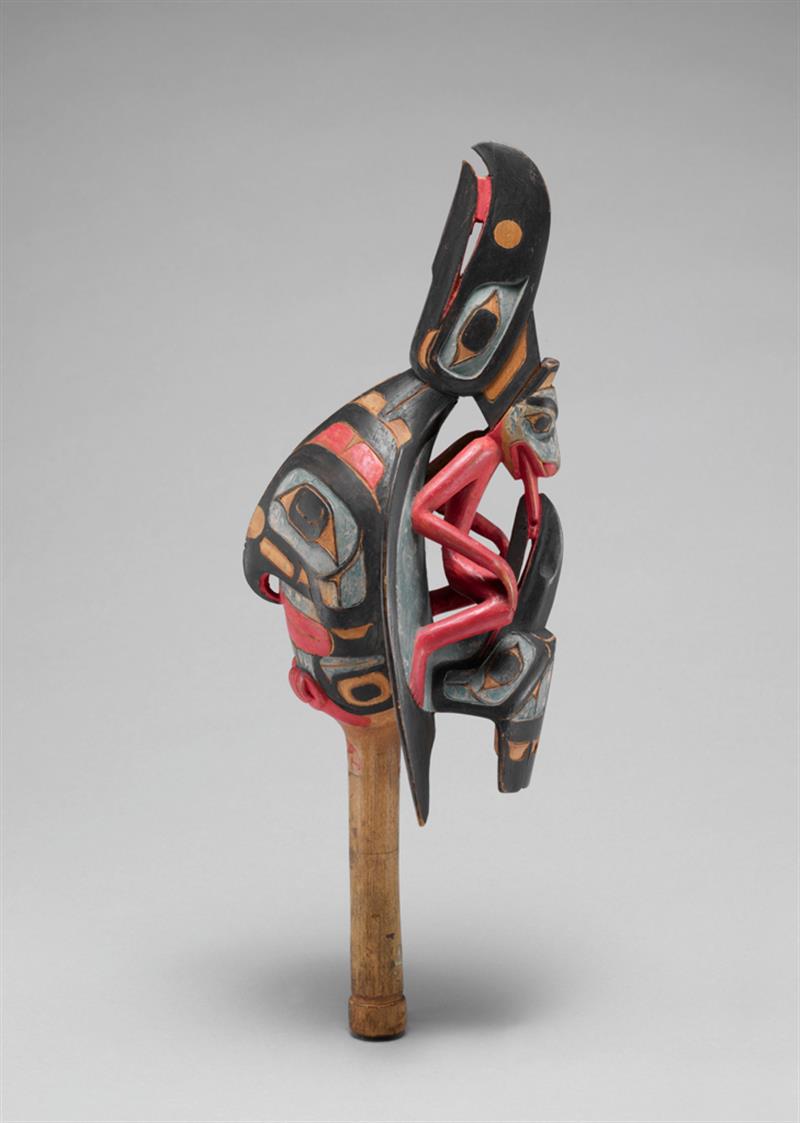 Native American (Tsimshian), Raven Rattle