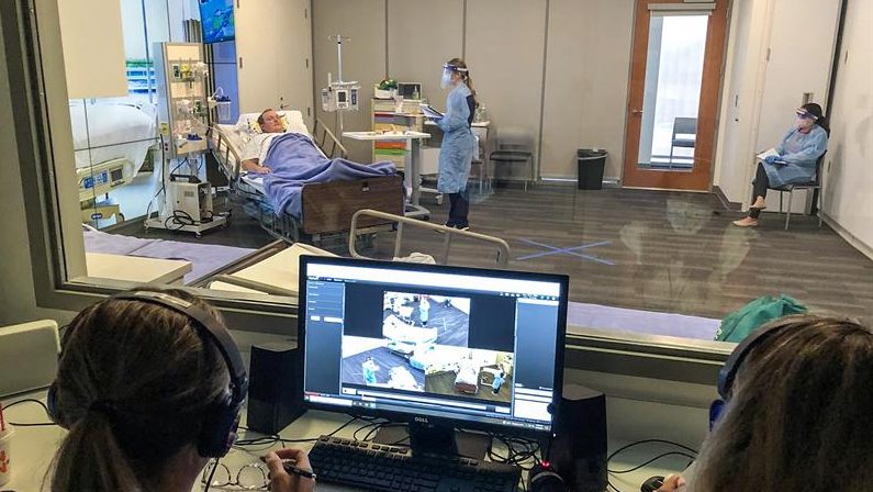 Healthcare theatre setup