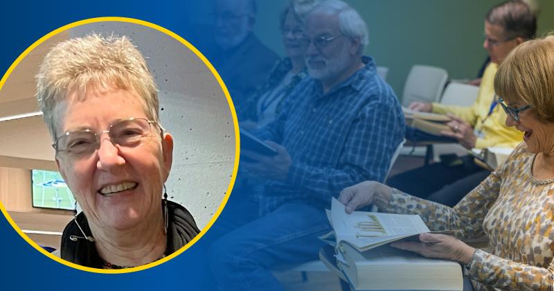 Trudie Thompson is an advocate for the University of Delaware's Osher Lifelong Learning Institute in Kent-Sussex—a vibrant network of accomplished professionals, engaging teachers and voracious learners.