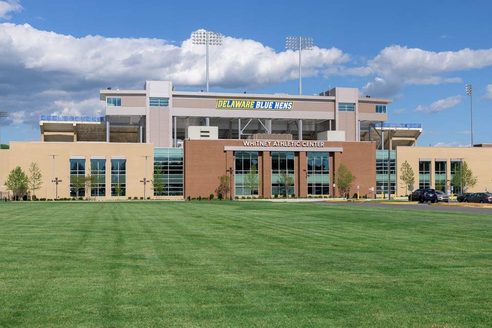 Exterior of the Whitney Athletic Center