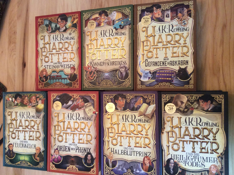 German versions of Harry Potter books