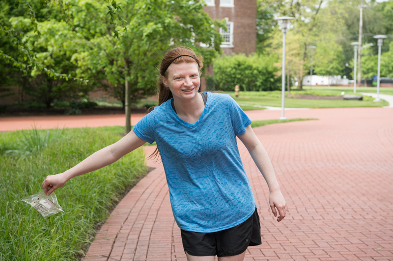 A typical weekend for Patricia Hurley doesn’t involve binge-watching the latest TV shows. This doctoral student in civil and environmental engineering spends much of her spare time outside—running, exploring nature, or volunteering to pick up trash along coastlines or highways. Indoors, you might find her mentoring a group of first-generation college students, sharing tips on how to apply for scholarships and graduate school. This well-rounded, passionate student is the 2019 winner of the Laird Fellowship—an annual award that helps one first-year engineering graduate student at the University of Delaware pursue interests beyond his or her field of study. (Releases were obtained.)