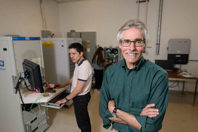 Steven Hegedus is a senior scientist at IEC and a professor of electrical and computer engineering.