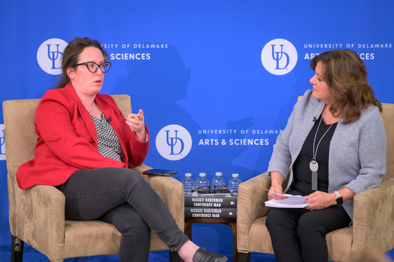 Maggie Haberman and Nancy Karibjanian