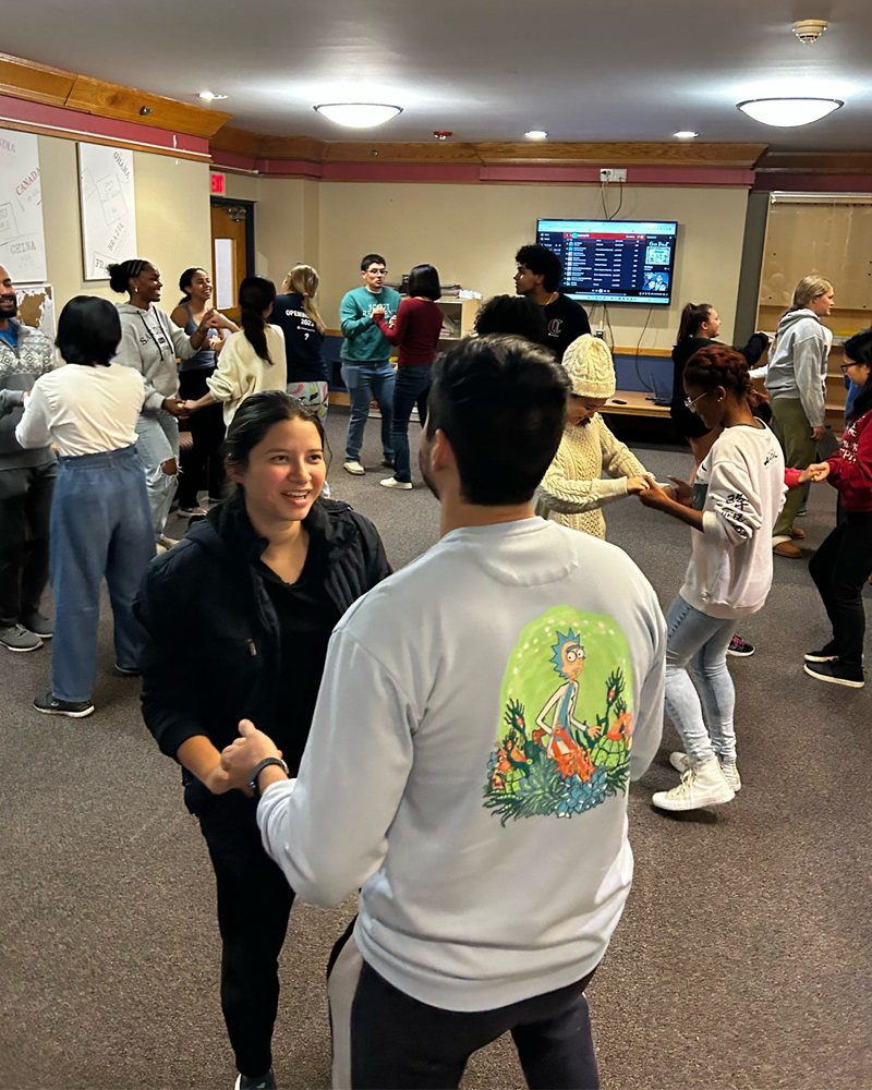 Dancing at iHouse Culture Night