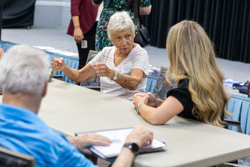 Rita Willis, a resident of Jenner’s Pond, learned new strategies for healthy eating, exercising, and getting better quality sleep at the Delaware Center for Cognitive Aging Research’s Brain-WISE workshops.