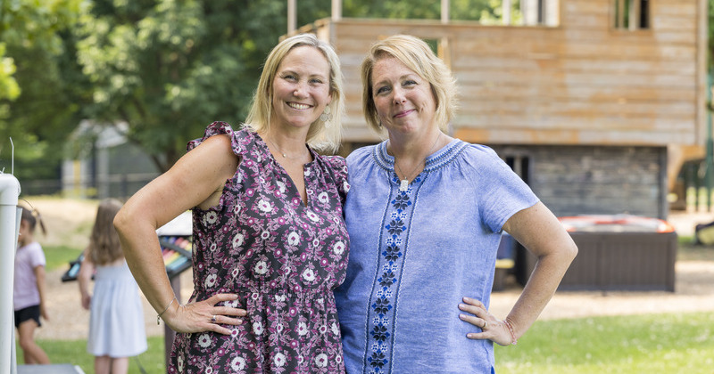 Kelly Freel and Jessica Peace serve as co-directors of CEHD’s Early Learning Center. 
