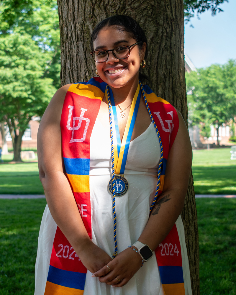 Chelsea Cohen, an urban affairs and public policy graduate student, credits her 4+1 program with enhancing her UD experience.