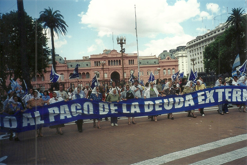 The Mothers of Plaza de Mayo Association held regular protests for almost 30 years to demand information about their missing loved ones. 