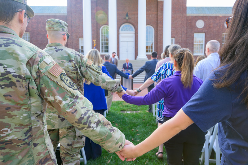 Attendees recited the Preamble to the U.S. Constitution in honor of the upcoming  237th anniversary of when Delaware became the first state to ratify the document on December 7, 1787.