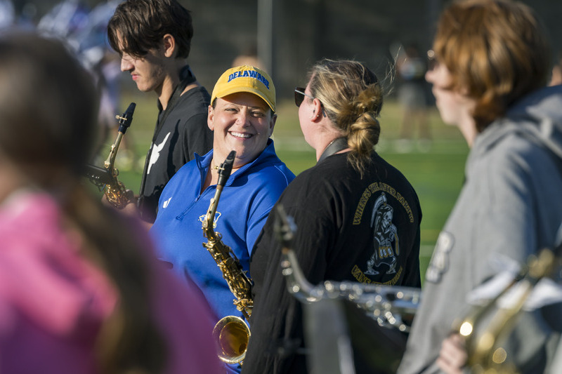 Brooke Johnson, UD Marching Band Director