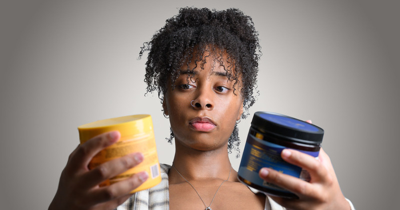 Joycelyn Brown, a University of Delaware fine arts and visual communications major from Bear, Delaware, spent time this summer exploring hair care products aimed at Black women and considering ways to visually represent product safety messages in these products through graphic design.