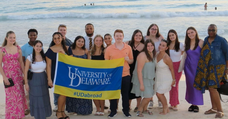 University of Delaware study abroad trip