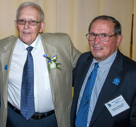 Coach Ted Kempski and Coach Jimmy Flynn