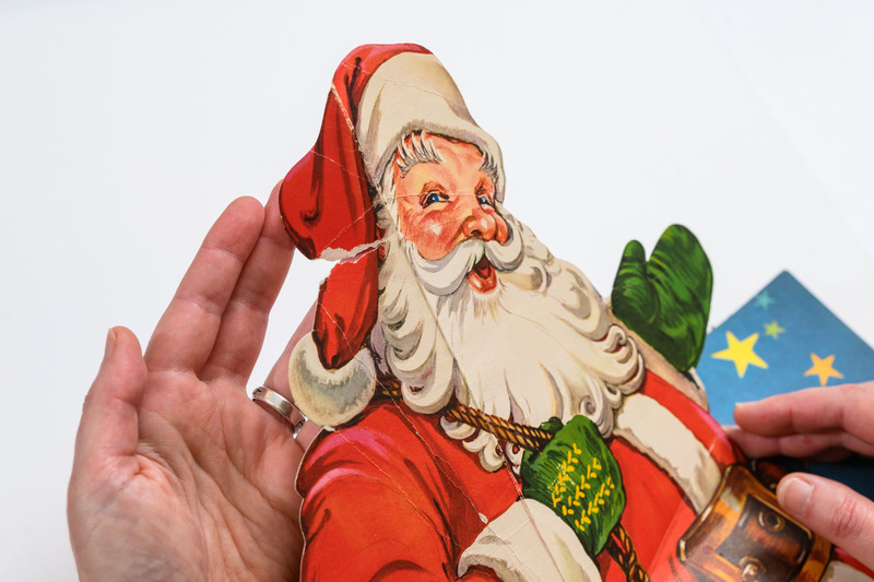 Pop-up books are especially prone to tearing. Don’t try to mend a valuable or rare volume, but it’s safe to fix the books in a personal collection with document tape.