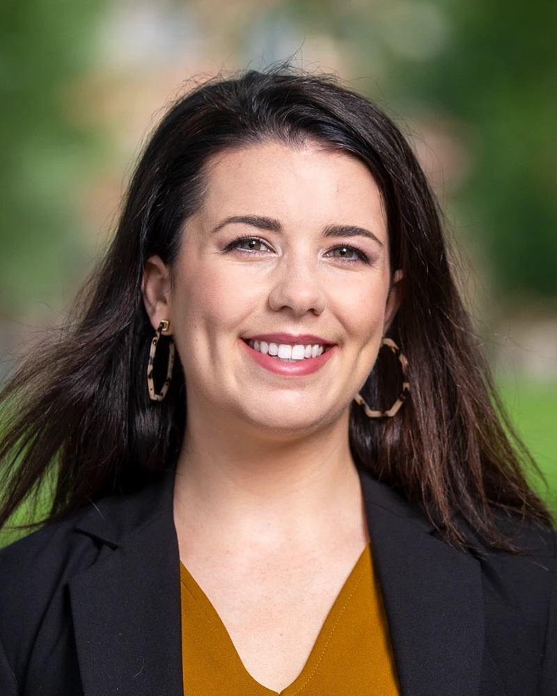 Kaley Hayes, assistant professor of health services, policy and practice at Brown University School of Public Health, is a co-principal investigator along with Harris on this study. 