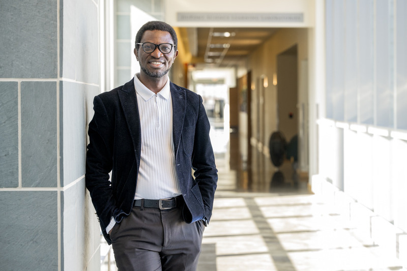 Mark Akubo is an assistant professor of physics and astronomy and the director of secondary science education at the University of Delaware.