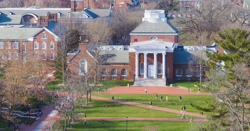 The Green aerial in spring