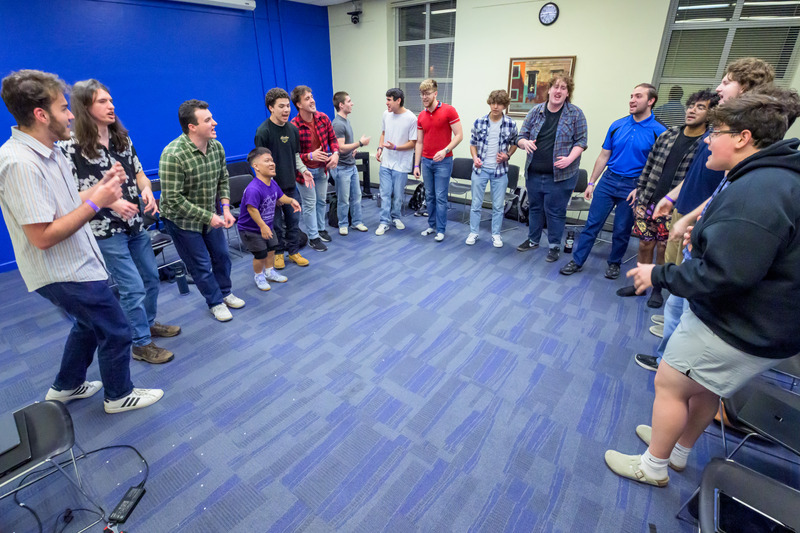 The YChromes, the all-male a capella group at UD, is one of eight a capella groups on campus.