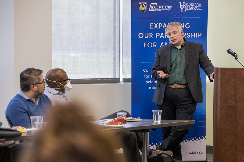 Joel Rosenthal, professor of chemistry and biochemistry at UD, discusses his work using metal-organic frameworks, a promising class of materials with applications as catalysts, sensors and energy storage.